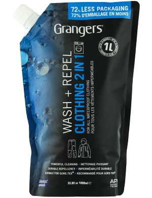 Grangers Wash & Repel Clothing 2-in-1 Eco Pouch 1L